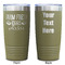 Farm Quotes Olive Polar Camel Tumbler - 20oz - Double Sided - Approval