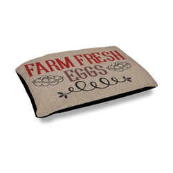 Farm Quotes Outdoor Dog Bed - Medium