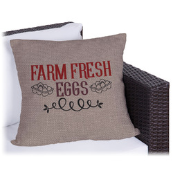 Farm Quotes Outdoor Pillow - 20"