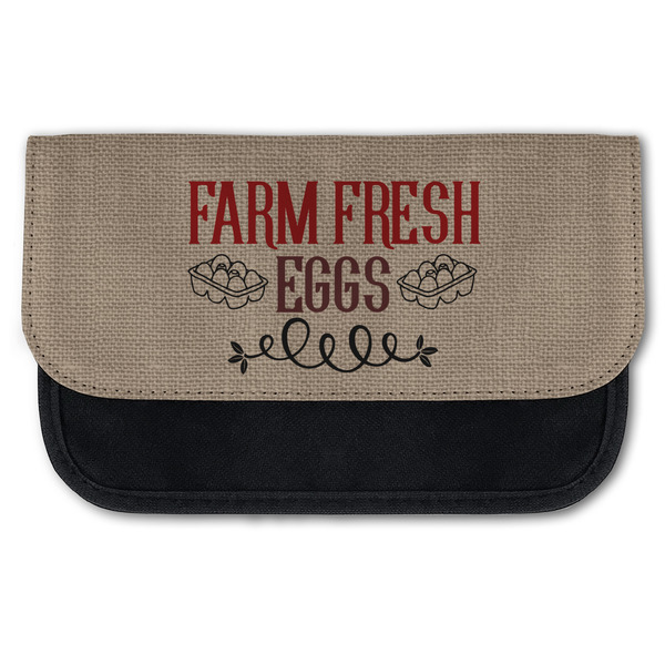 Custom Farm Quotes Canvas Pencil Case