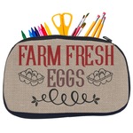 Farm Quotes Neoprene Pencil Case - Medium