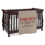 Farm Quotes Baby Blanket