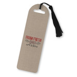 Farm Quotes Plastic Bookmark