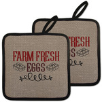 Farm Quotes Pot Holders - Set of 2