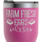 Farm Quotes RTIC Tumbler - Magenta - Close Up