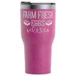 Farm Quotes RTIC Tumbler - Magenta - Laser Engraved - Single-Sided