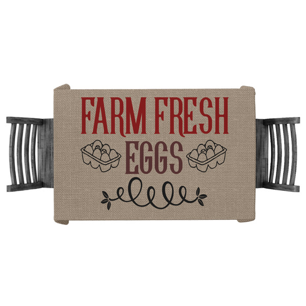 Custom Farm Quotes Tablecloth - 58"x58"