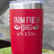 Farm Quotes Red Polar Camel Tumbler - 20oz - Close Up