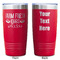 Farm Quotes Red Polar Camel Tumbler - 20oz - Double Sided - Approval