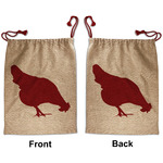 Farm Quotes Santa Sack - Front & Back