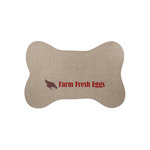 Farm Quotes Bone Shaped Dog Food Mat (Small)