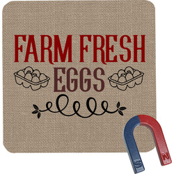 Farm Quotes Square Fridge Magnet