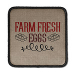 Farm Quotes Iron On Square Patch