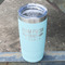 Farm Quotes Teal Polar Camel Tumbler - 20oz - Angled