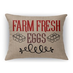 Farm Quotes Rectangular Throw Pillow Case