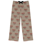 Farm Quotes Womens Pajama Pants - 2XL