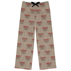 Farm Quotes Womens Pajama Pants - XS