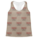 Farm Quotes Womens Racerback Tank Top - Large