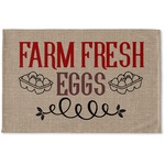 Farm Quotes Woven Mat