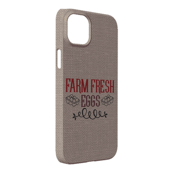 Custom Farm Quotes iPhone Case - Plastic - iPhone 14 Plus