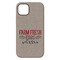 Farm Quotes iPhone 14 Pro Max Tough Case - Back