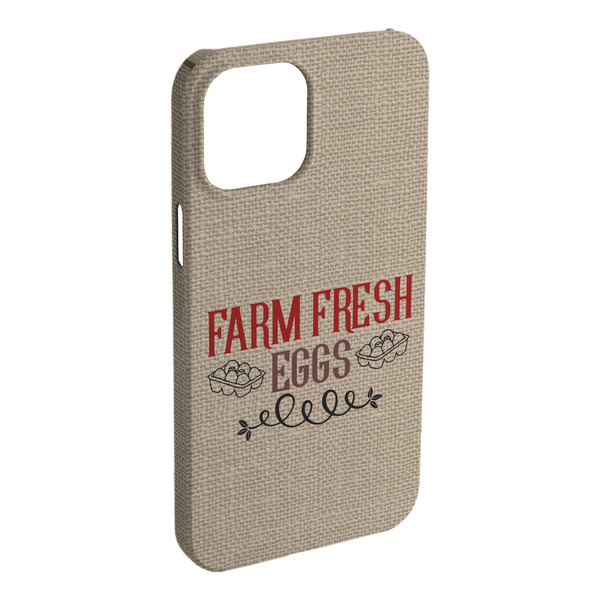 Custom Farm Quotes iPhone Case - Plastic - iPhone 15 Plus