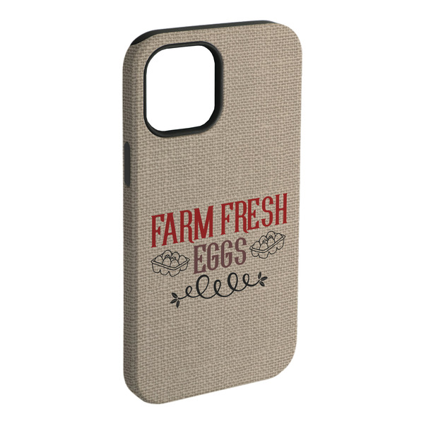 Custom Farm Quotes iPhone Case - Rubber Lined - iPhone 15 Plus