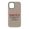 Farm Quotes iPhone 15 Tough Case - Back