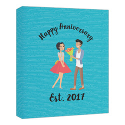 Happy Anniversary Canvas Print - 20x24 (Personalized)