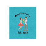 Happy Anniversary Poster - Matte - 20x24 (Personalized)