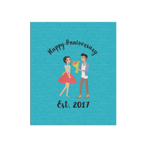 Custom Happy Anniversary Poster - Matte - 20x24 (Personalized)