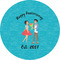 Happy Anniversary 3" Multipurpose Round Labels - Single Sticker