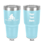 Happy Anniversary 30 oz Stainless Steel Tumbler - Teal - Double-Sided (Personalized)