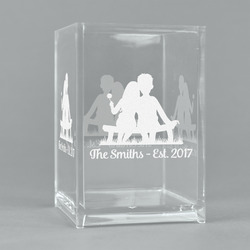 Happy Anniversary Acrylic Pen Holder (Personalized)