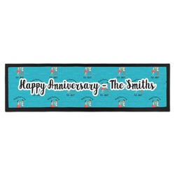 Happy Anniversary Bar Mat (Personalized)