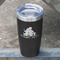 Happy Anniversary Black Polar Camel Tumbler - 20oz - Angled