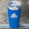 Happy Anniversary Blue Polar Camel Tumbler - 20oz - Angled