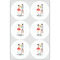 Happy Anniversary Drink Topper - XLarge - Set of 6