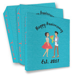 Happy Anniversary 3 Ring Binder - Full Wrap (Personalized)