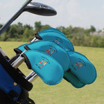 Happy Anniversary Golf Club Iron Cover - Set of 9 (Personalized)