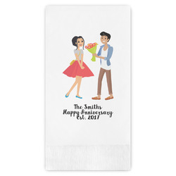 Happy Anniversary Guest Paper Towels - Full Color (Personalized)