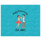 Happy Anniversary Indoor / Outdoor Rug - 8'x10' - Front Flat