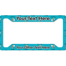 Happy Anniversary License Plate Frame (Personalized)
