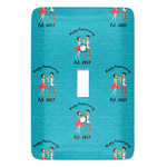 Happy Anniversary Light Switch Cover (Single Toggle) (Personalized)