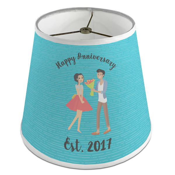Custom Happy Anniversary Empire Lamp Shade (Personalized)