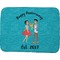 Happy Anniversary Memory Foam Bath Mat - 48"x36" (Personalized)