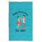 Happy Anniversary Microfiber Golf Towels - FRONT