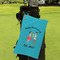 Happy Anniversary Microfiber Golf Towels - Small - LIFESTYLE