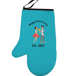 Happy Anniversary Left Oven Mitt (Personalized)