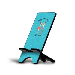 Happy Anniversary Cell Phone Stand (Small) (Personalized)